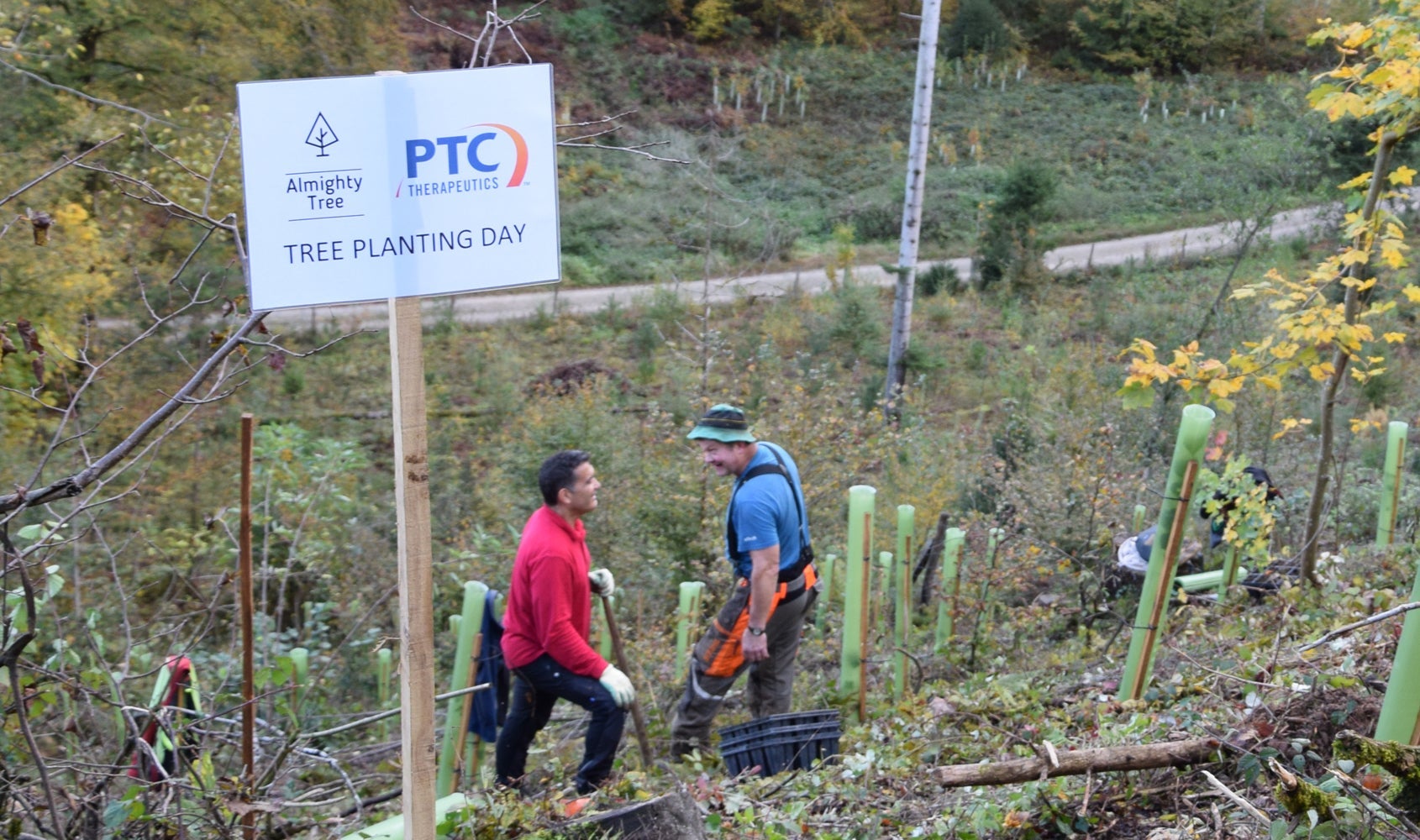 Almighty Tree PTC Tree Planting Day